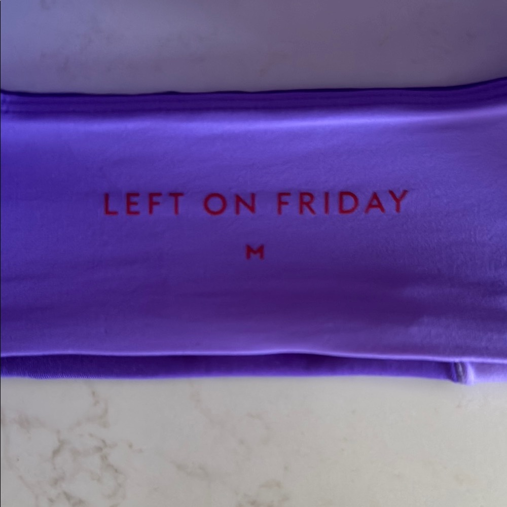 Left On Friday Purple Bikini Top - Picture 3 of 4